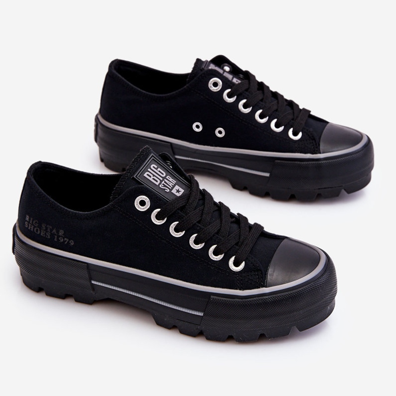 Kangas alustalenkkarit Big Star LL274149 Musta 1