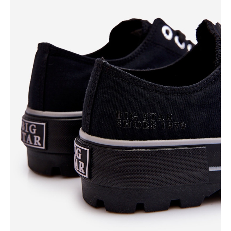 Kangas alustalenkkarit Big Star LL274149 Musta 2