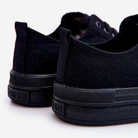 Big Star Low Lace Up -lenkkarit LL274967 mustat 1