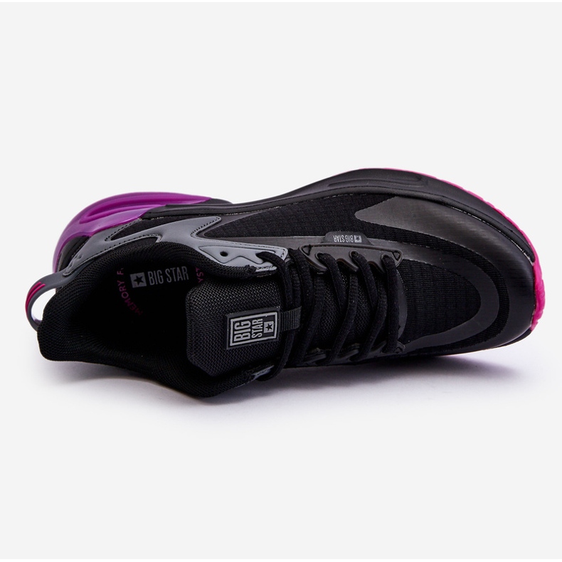 Mukavat urheilukengät Memory Foam System Big Star LL274335 Musta 2