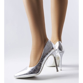 PA1 Hopeiset pinssit, koristeltu Raison-kuviointi hopea 1