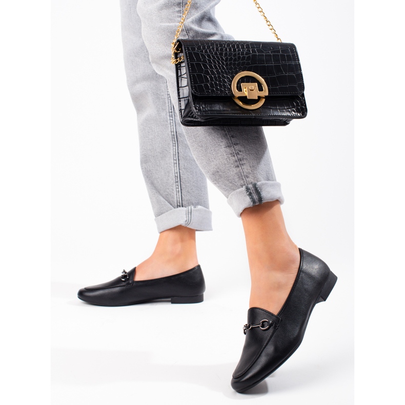 VINCEZA naisten mustat housut 1