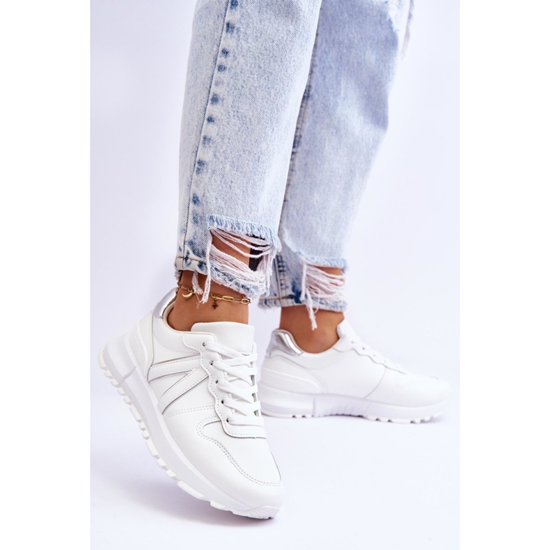 Naisten matalat urheilukengät Valkoinen Elliot 2