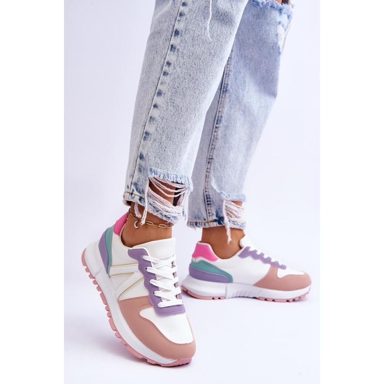 FB2 Naisten matalat urheilukengät Monivärinen Elliot valkoinen 2