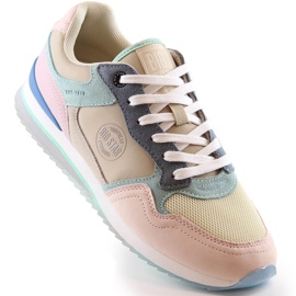 Nahkaiset urheilukengät naisten tennareille Big Star LL274347 monivärinen 2