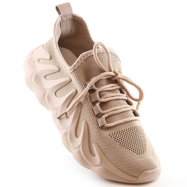Naisten mesh-urheilukengät beige Vinceza 13575 1