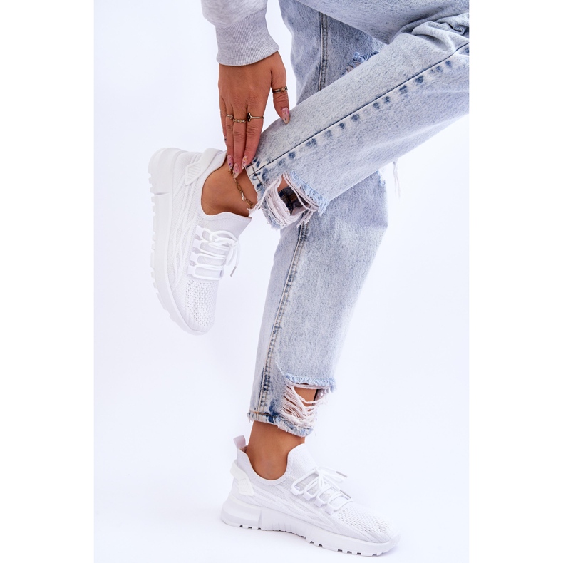 FB2 Naisten Slip-On urheilulenkkarit White Rosett valkoinen 2