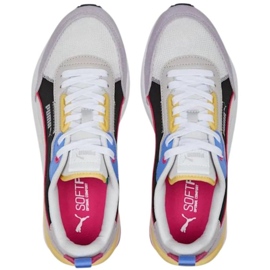 Puma R22 kengät beige-musta-violetti 383462 24 monivärinen 1