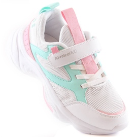 Atletico Tyttöjen urheilukengät, joissa tarranauhalla valkoinen AbcKids B011310235 1