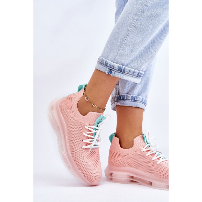 Naisten sukkahousut GOE JJ2N4081 vaaleanpunainen 2