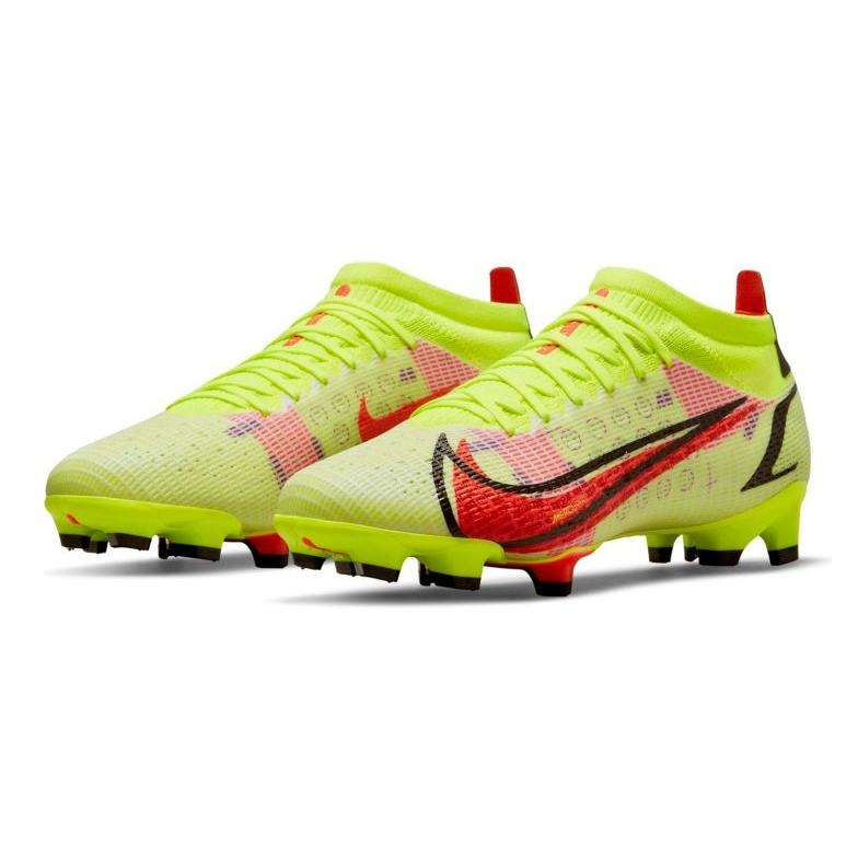 Nike Mercurial Vapor 14 Pro Fg M CU5693-760 jalkapallokengät monivärinen keltainen 1