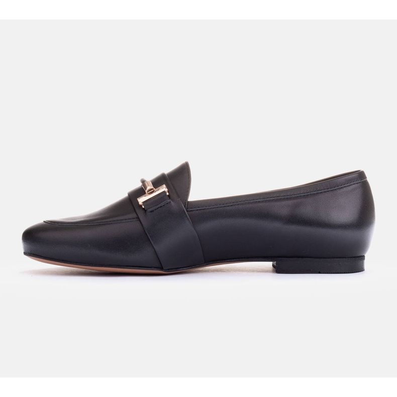 Marco Shoes Kultakoristeiset loaferit musta 1