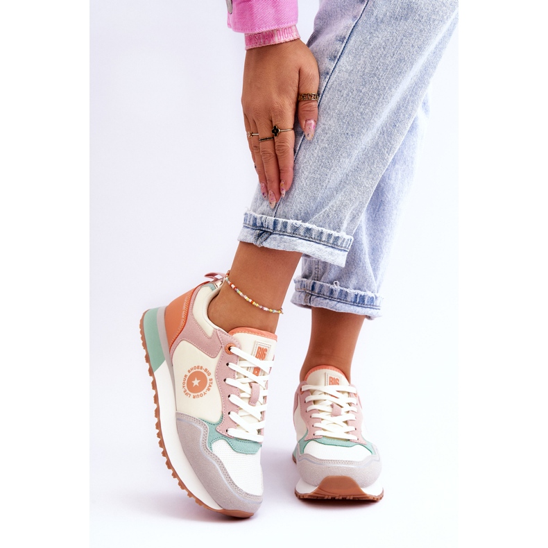 Naisten lenkkarit Memory Foam System Big Star LL274542 Monivärinen 1