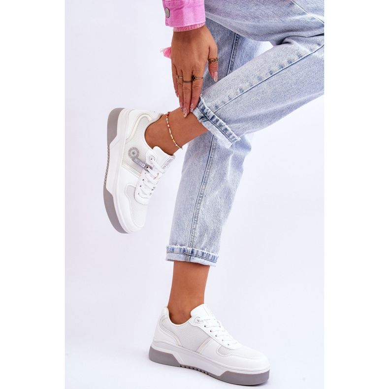 Classic Sneakers Memory Foam System Big Star LL274A024 valkoinen 2