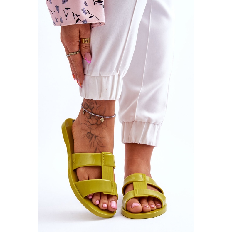 Muodikkaat vegaanitossut ZAXY JJ285261 Vihreä 1