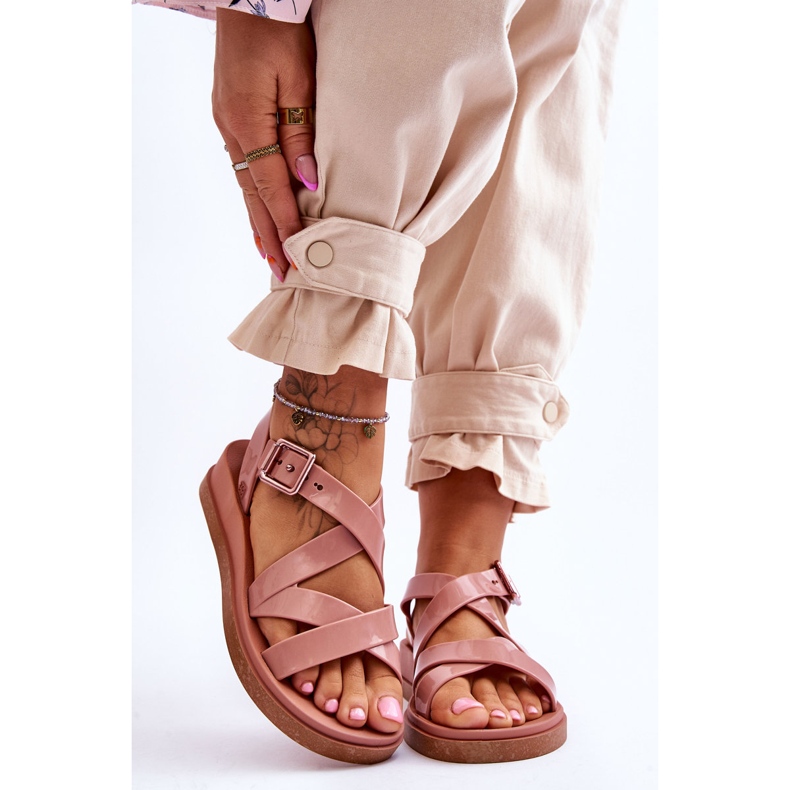 Tuoksuvat sandaalit, ympäristöystävälliset ZAXY JJ285094 Nude vaaleanpunainen 1