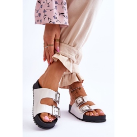 Naisten sileät tossut ZAXY HH285159 Valkoinen 2