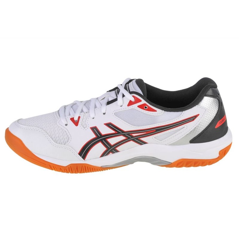 Asics Gel-Rocket 10 M 1071A054-108 lentopallokengät valkoinen valkoinen 1