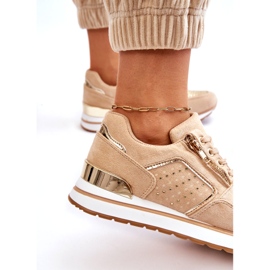 Marquiiz Adrea Naisten urheilukengät koristeellisella beige vetoketjulla 3