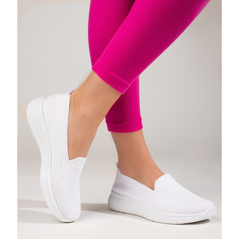 Naisten kangastakki, jossa paksu musta Shelovet-pohja valkoinen 1