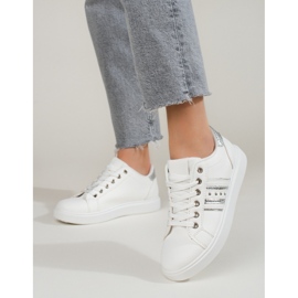 Klassiset naisten urheilukengät valkoiset Shelovet valkoinen 1