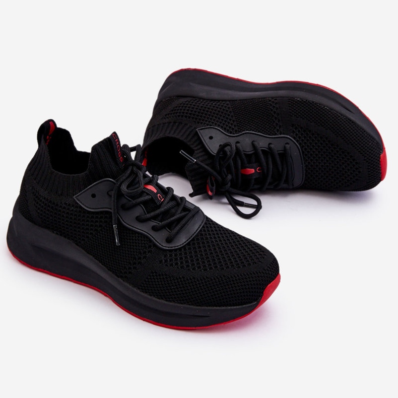 Cross Jeans Naisten Cross Farkut Slip-on tennarit LL2R4032C Musta 1