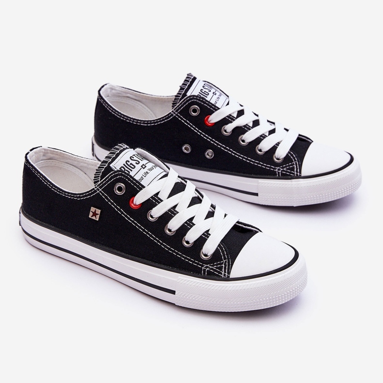 Naisten tennarit Big Star T274023 mustat 2