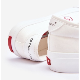 Naisten Cross Jeans Kangaslenkkarit LL2R4043 Valkoinen 2