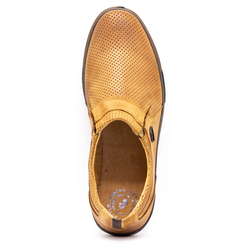 Polbut Miesten kengät nahkaa 362 Per punainen monivärinen oranssi 2