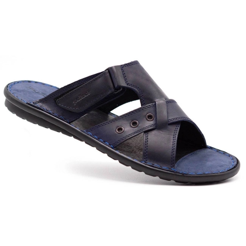 Polbut Miesten SA05 tummat laivastonsiniset tossut sininen 1