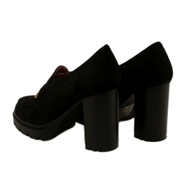 Evento Muodikkaat mokasiinit alustalla ja mustalla palkilla 5