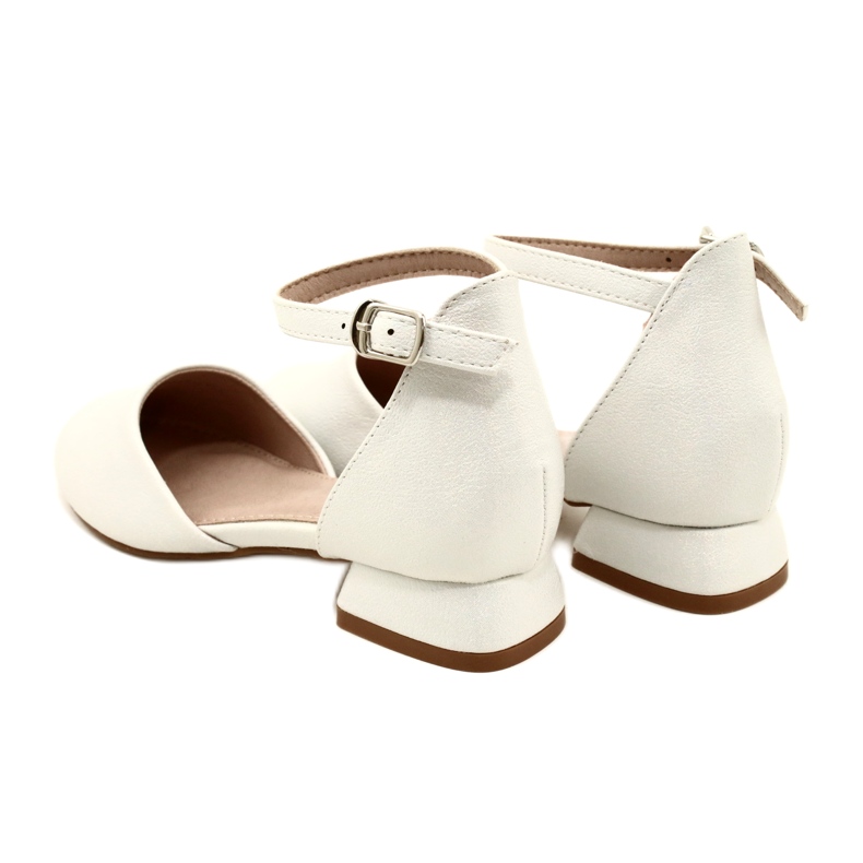 Evento Hopeiset MISSE ballerina sandaalit hopea 5