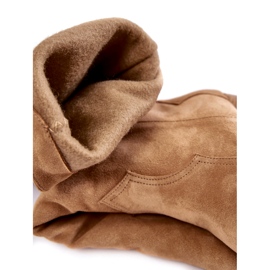 Lewski Shoes Naisten mokkanahkaiset Cowboysaappaat Lewski 3094 / F Tummanbeige 3