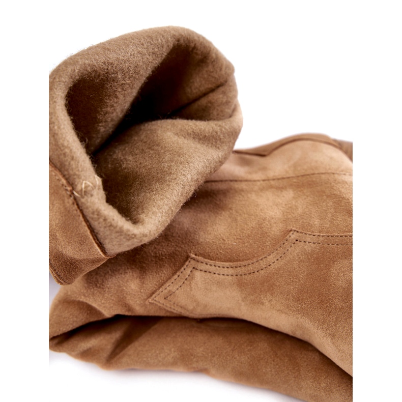 Lewski Shoes Naisten mokkanahkaiset Cowboysaappaat Lewski 3094 / F Tummanbeige 3