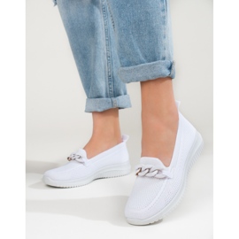 Naisten mukava materiaali, jossa on valkoinen Shelovet-ketju 1