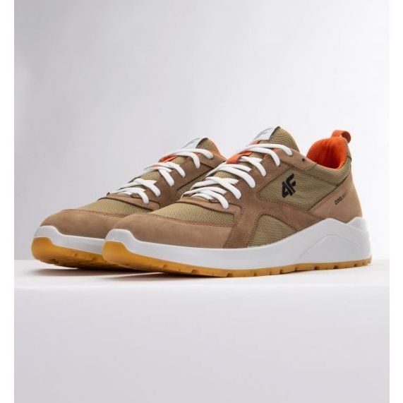 4F M OBML262 kengät beige 1