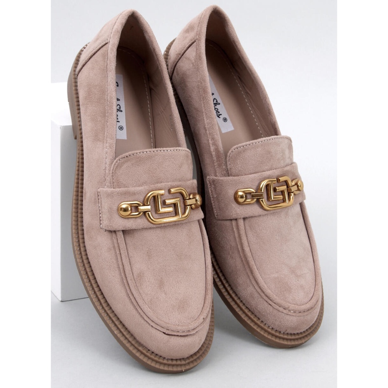 BM Berian Khaki mokkanahkaiset loaferit beige 1