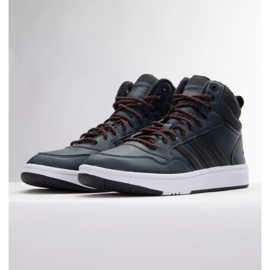 Kengät adidas Hoops 3.0 Mid Wtr M GW6702 vihreä 1