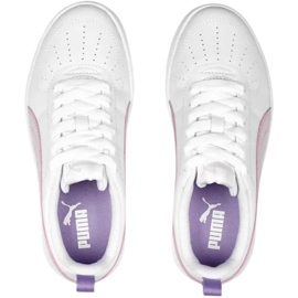 Puma Rickie Jr 384311 15 kenkiä valkoinen 1