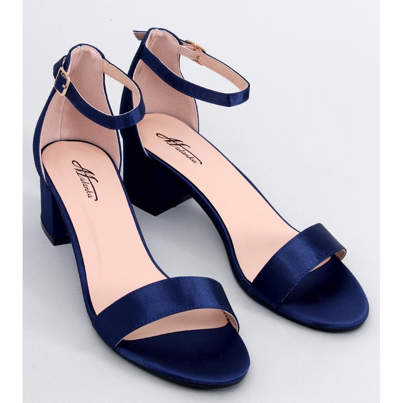 Clarence Bluen matalakorkoiset sandaalit sininen 1