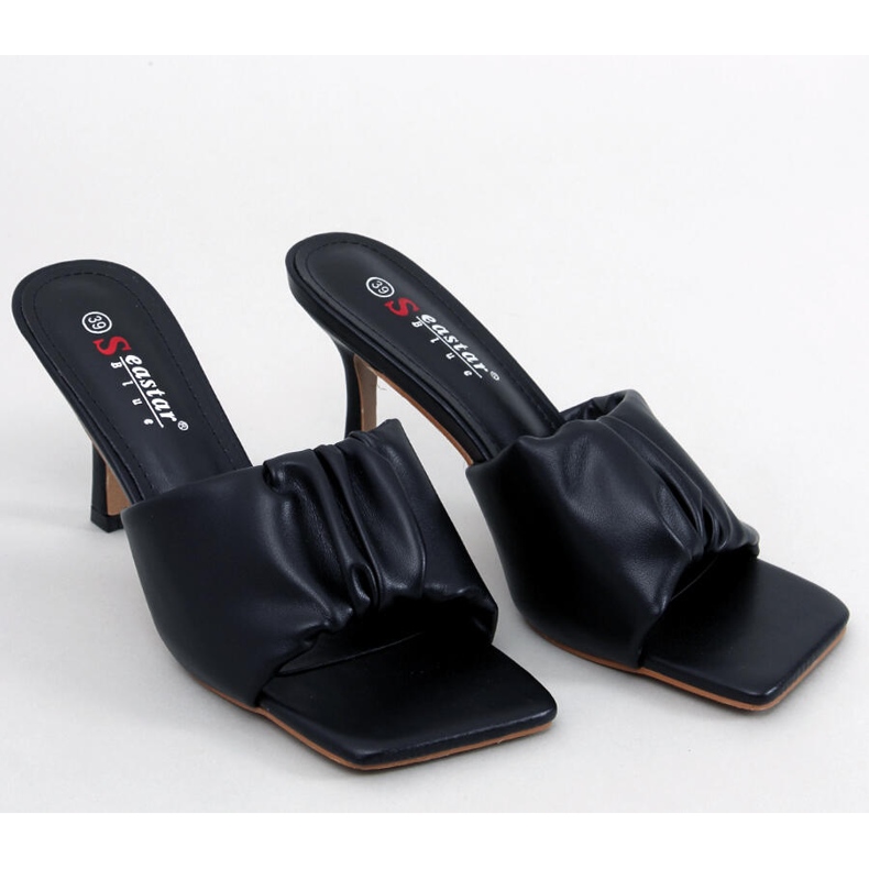 Seastar Devon mustat korkokengät sandaalit 1