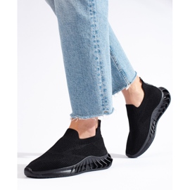 Shelovet mustat tekstiiliurheilukengät 2