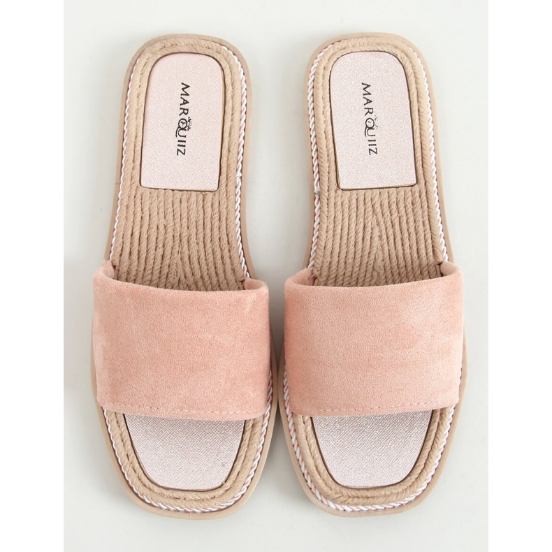 Daniels Pink naisten mokkanahkaiset tossut vaaleanpunainen 1