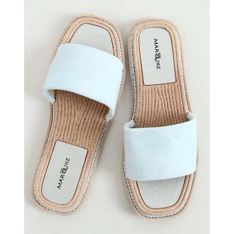 Daniels Blue naisten mokkanahkaiset tossut sininen 1