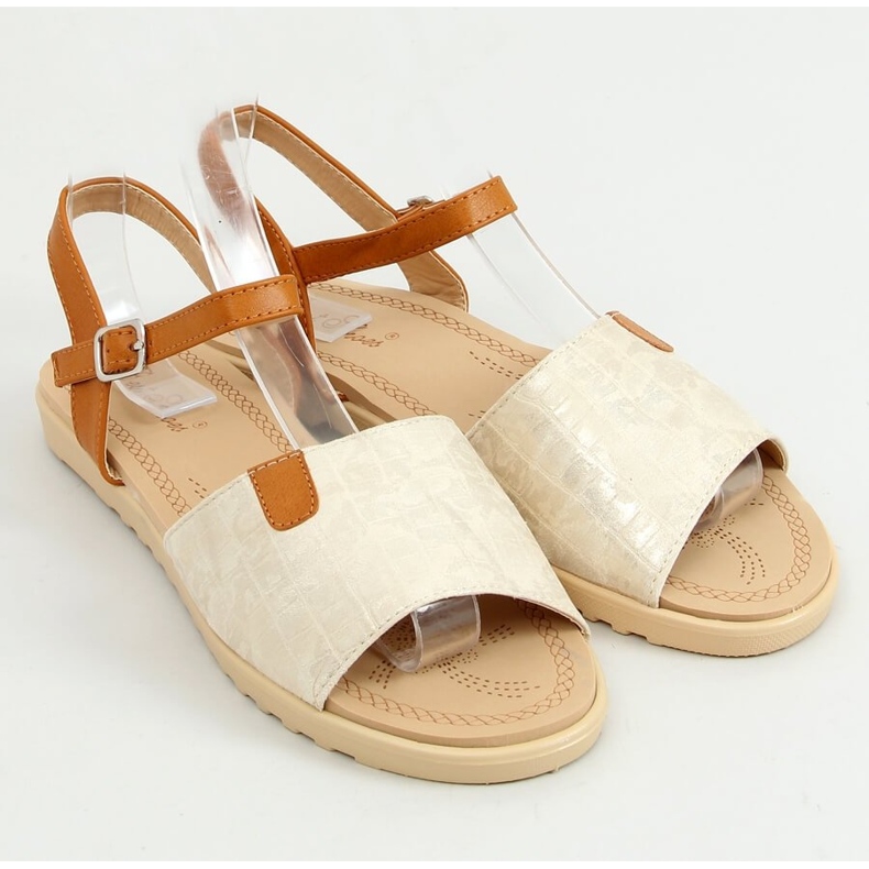 BM Barnes Gold naisten sandaalit kultainen 2