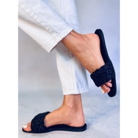 BM Erika Black naisten nauhalliset tossut musta 2