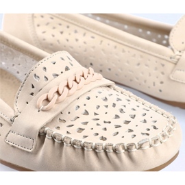 Mukavat harjakattoiset naisten leipähousut Rieker 40068-60 beige 2