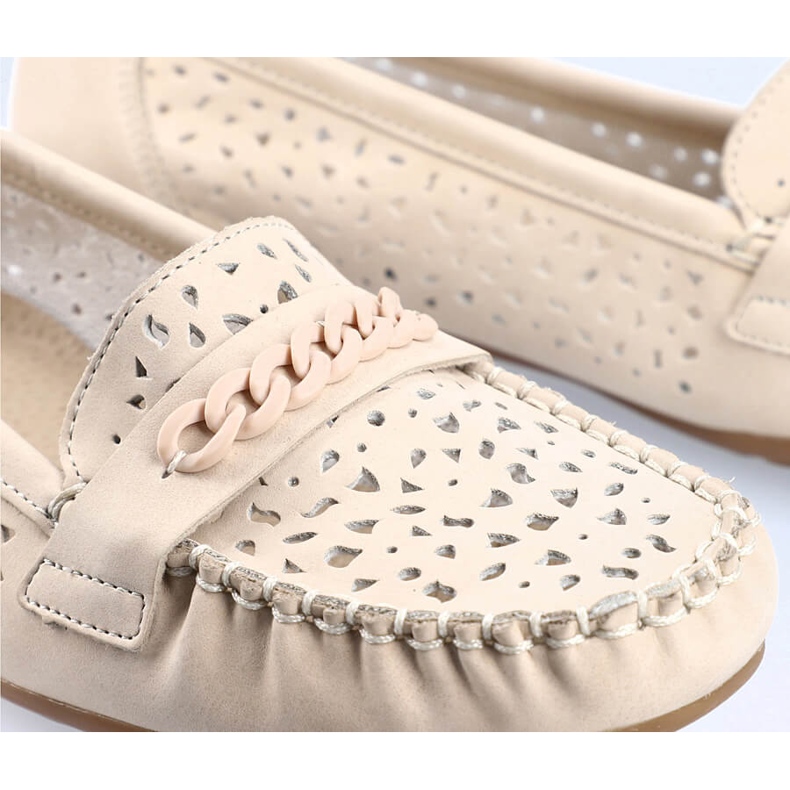 Mukavat harjakattoiset naisten leipähousut Rieker 40068-60 beige 2