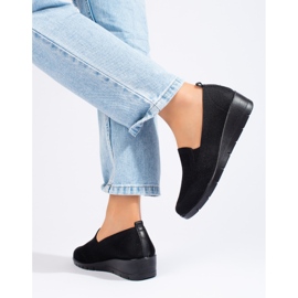 T.Sokolskin mustat tekstiilikengät 1