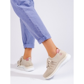 Klassiset nauhalliset urheilukengät T.Sokolski beige 1